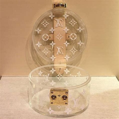 louis vuitton clear box purse|louis vuitton purses clear plastic.